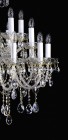  Crystal chandelier L003CL -  candle detail
