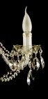 Tradiční křišťálový lustr ALS0912022 - detail svíčky 
