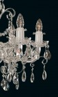 Tradiční křišťálový lustr EL140602 - detail svíčky 