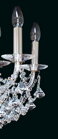 CHANDELIER EL215907 - candle detail