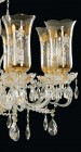  Cut Glass Crystal Chandelier EL687802T - candle detail