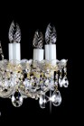 Tradiční křišťálový lustr L086CE - detail svíčky 