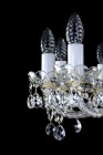 Tradiční křišťálový lustr L104CE -  detail svíčky