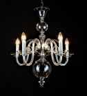 Clear Glass Chandelier LW513050100G 