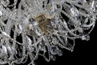 Lámpara de araña de cristal EL1022402PB – detalle Lámpara de araña de cristal EL1022402PB – detalle