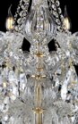 Lámpara de araña de cristal EL1022402PB – detalle Lámpara de araña de cristal EL1022402PB – detalle