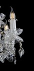 Tradiční křišťálový lustr EL1101240PB - detail svíčky 