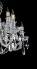 Traditional Crystal Chandeliers EL1201002PB - candle detail