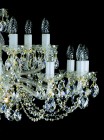 Tradiční křišťálový lustr L056CE - detail svíčky 