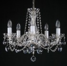 Traditional Crystal Chandeliers L082CL  - silver 