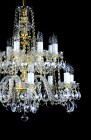 Traditional Crystal Chandeliers L123CL - detail 