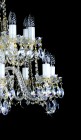Traditional Crystal Chandeliers L123CL - candle detail