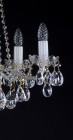 Traditional Crystal Chandeliers L128CE - candle detail