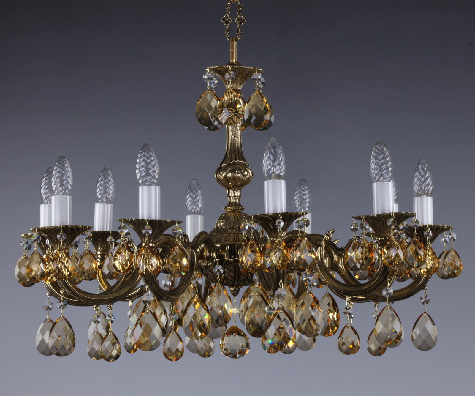 Luster Mit Bunten Behängen L343cl 8003