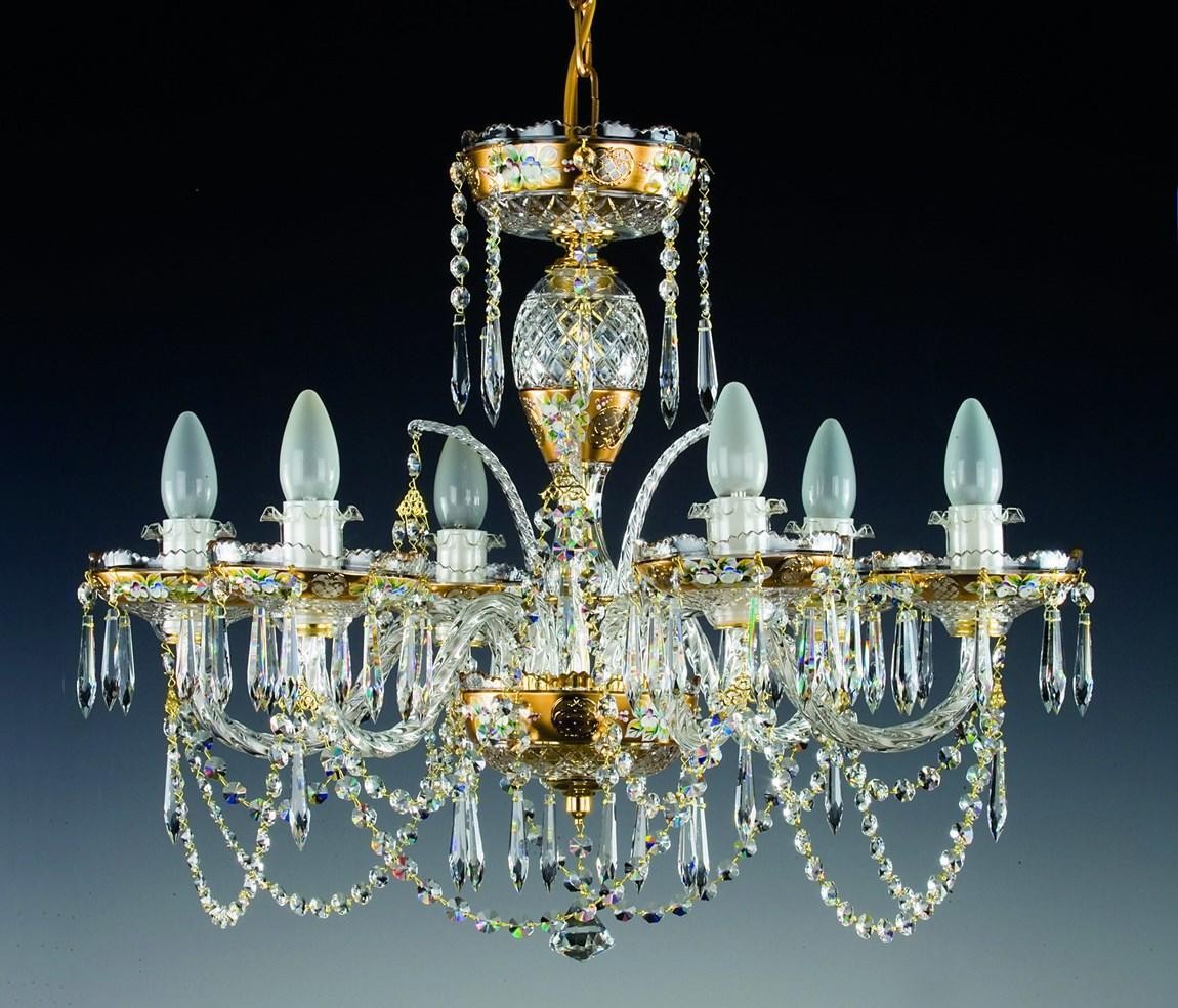 Chandelier Classic Painted Al113 Chandelier Classic Painted Al113, Vintage Chandelier Crystals Parts
