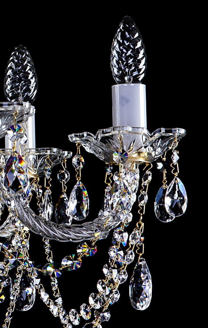 Cut glass crystal chandelier L022CE