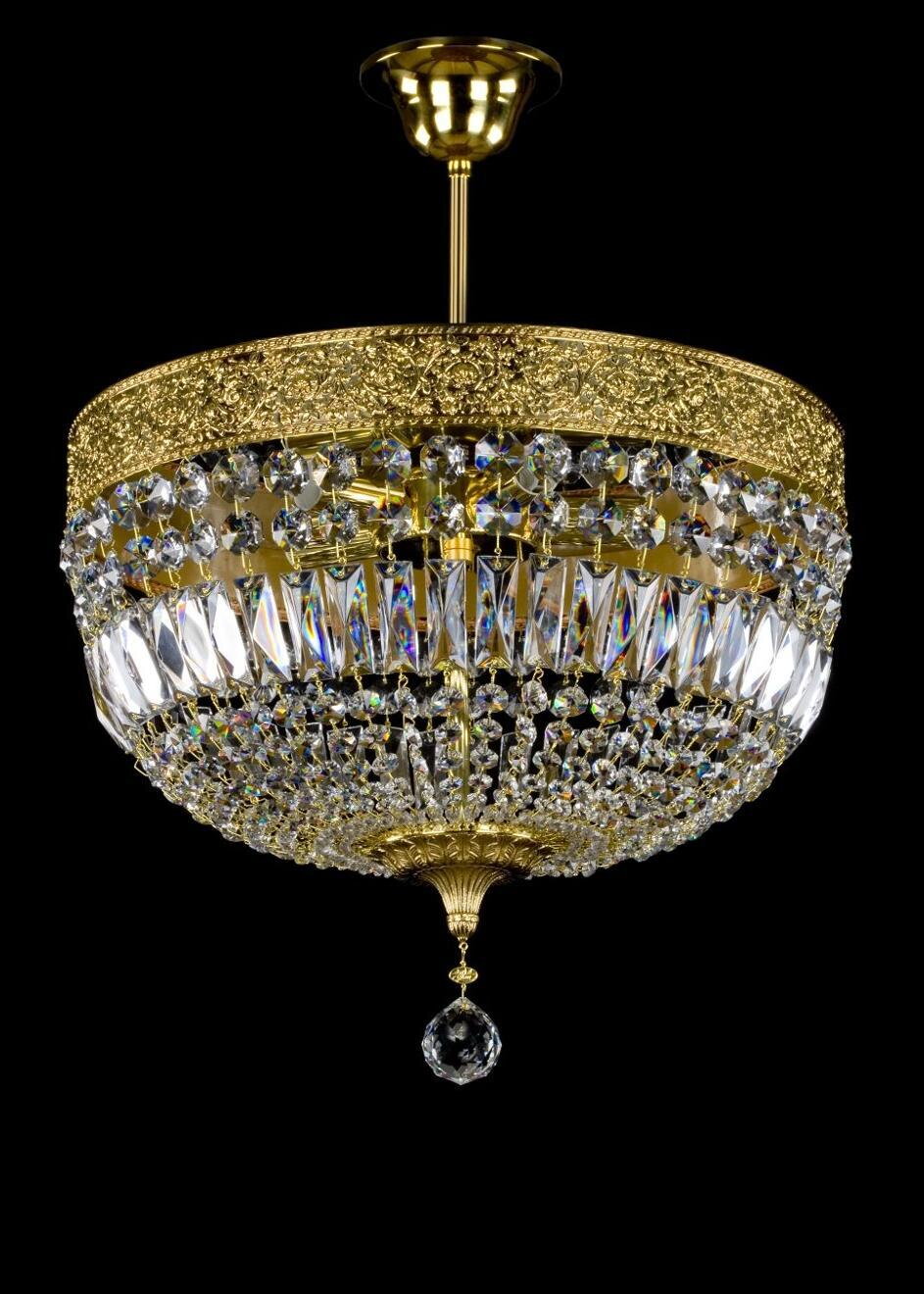 Ceiling Light Basket L290sw Swarovski Spectra