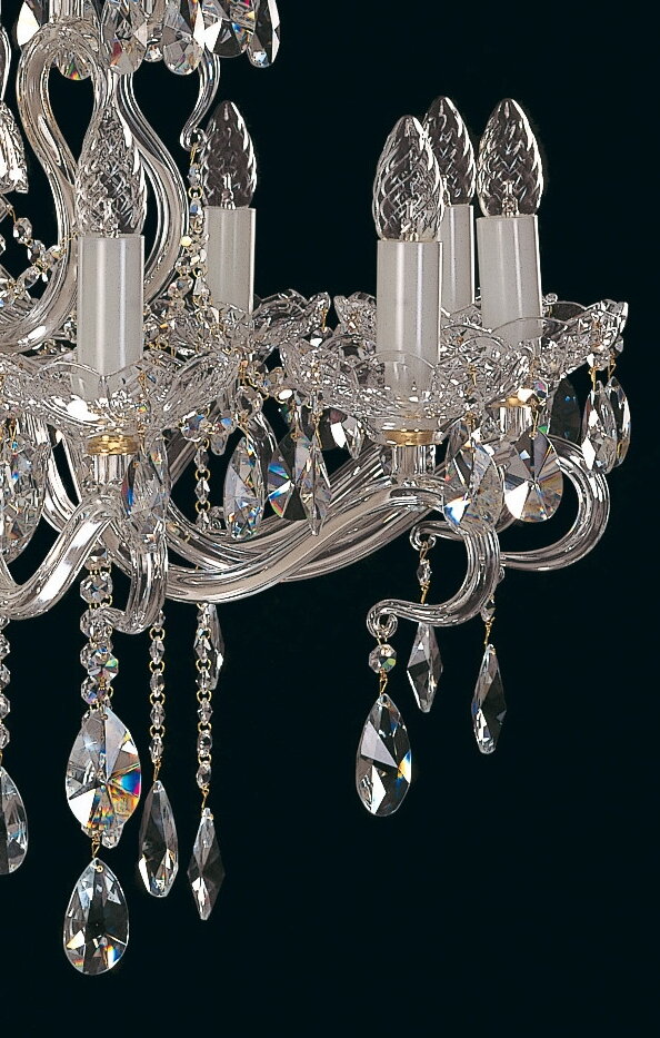 Cut glass crystal chandelier EL6611819