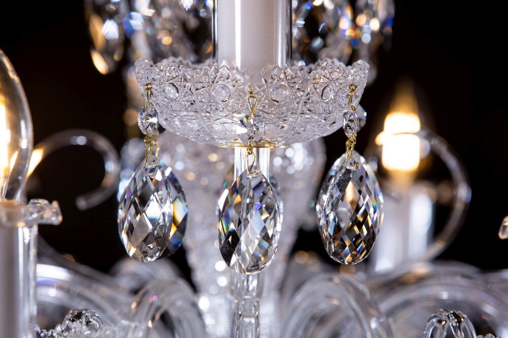 Cut Crystal Luxury Chandelier El6811201, How To Clean Swarovski Chandelier Crystals