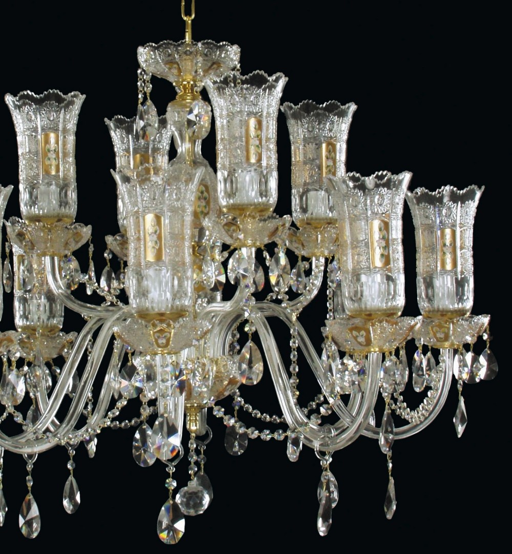 Genuine bohemian crystal chandelier discount