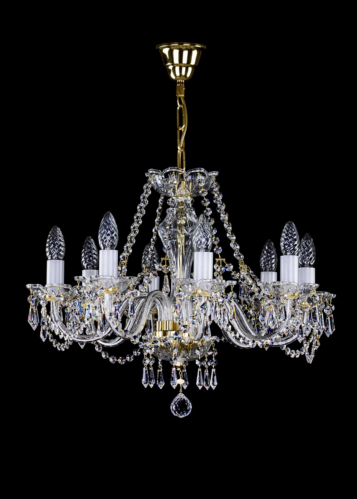 Cut Glass Crystal Chandelier L028ce, What Is A Crystal Chandelier