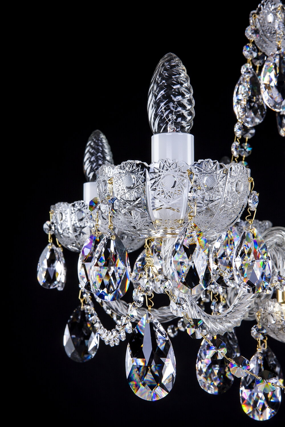 Chandelier cut crystal L035CE