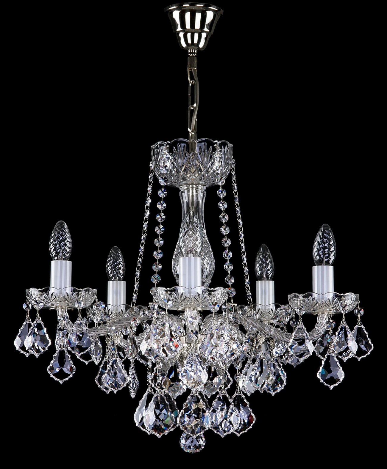 Cut Glass Crystal Chandelier L16045ce Cut Glass Crystal Chandelier L16045ce, Crystal Candle Chandelier Standard Sizes