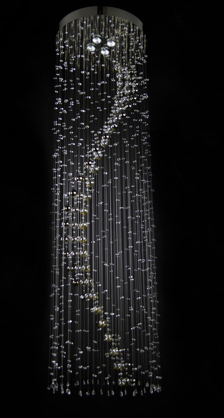 Spiral ceiling light sales