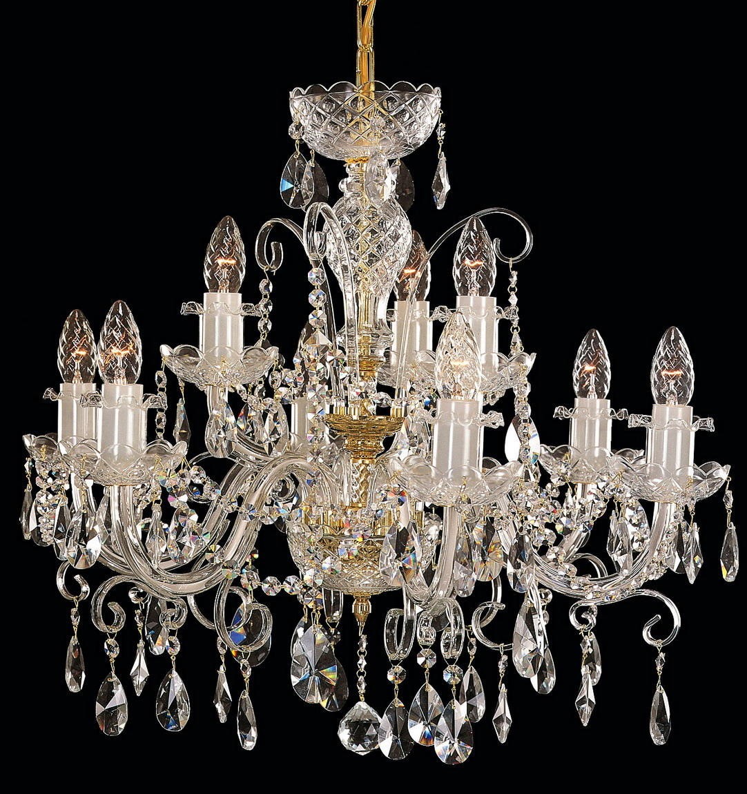 Czech deals crystal chandelier