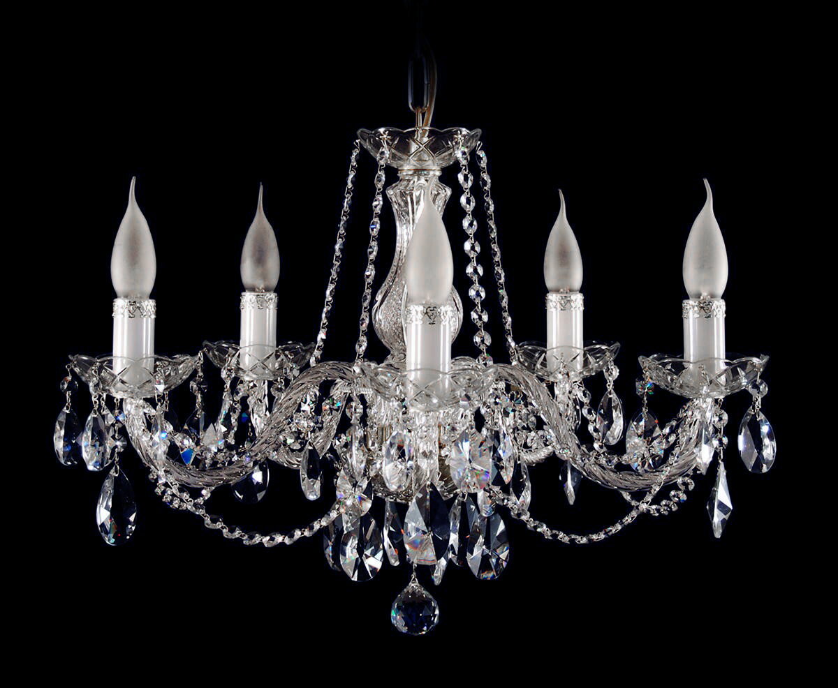 All crystal outlet chandelier
