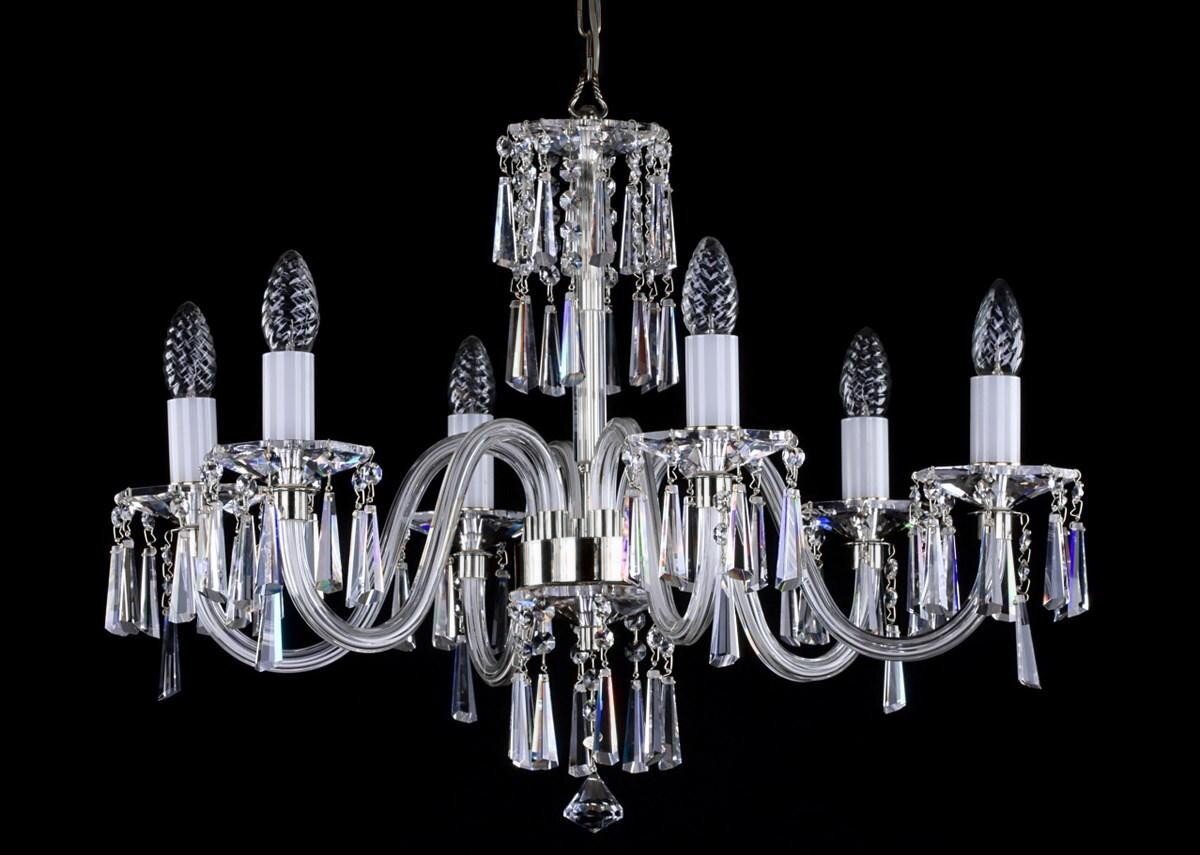modern glass chandeliers