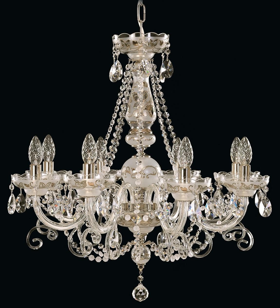 Vintage crystal chandelier cheap