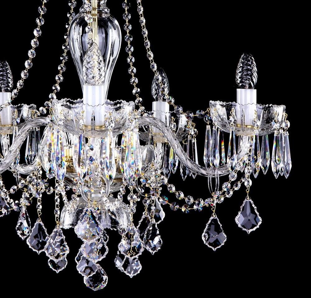 Cut glass crystal chandelier L16040CE
