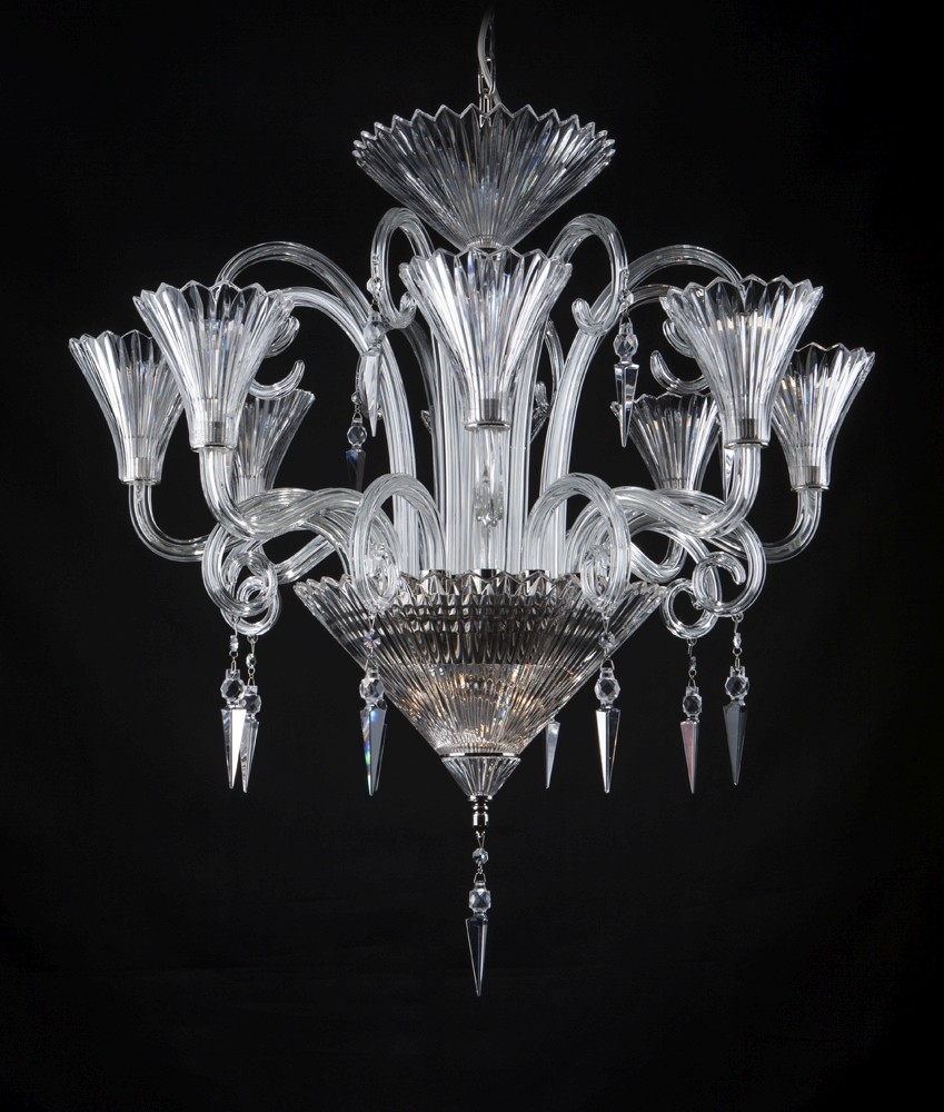 Baccarat clearance style chandelier