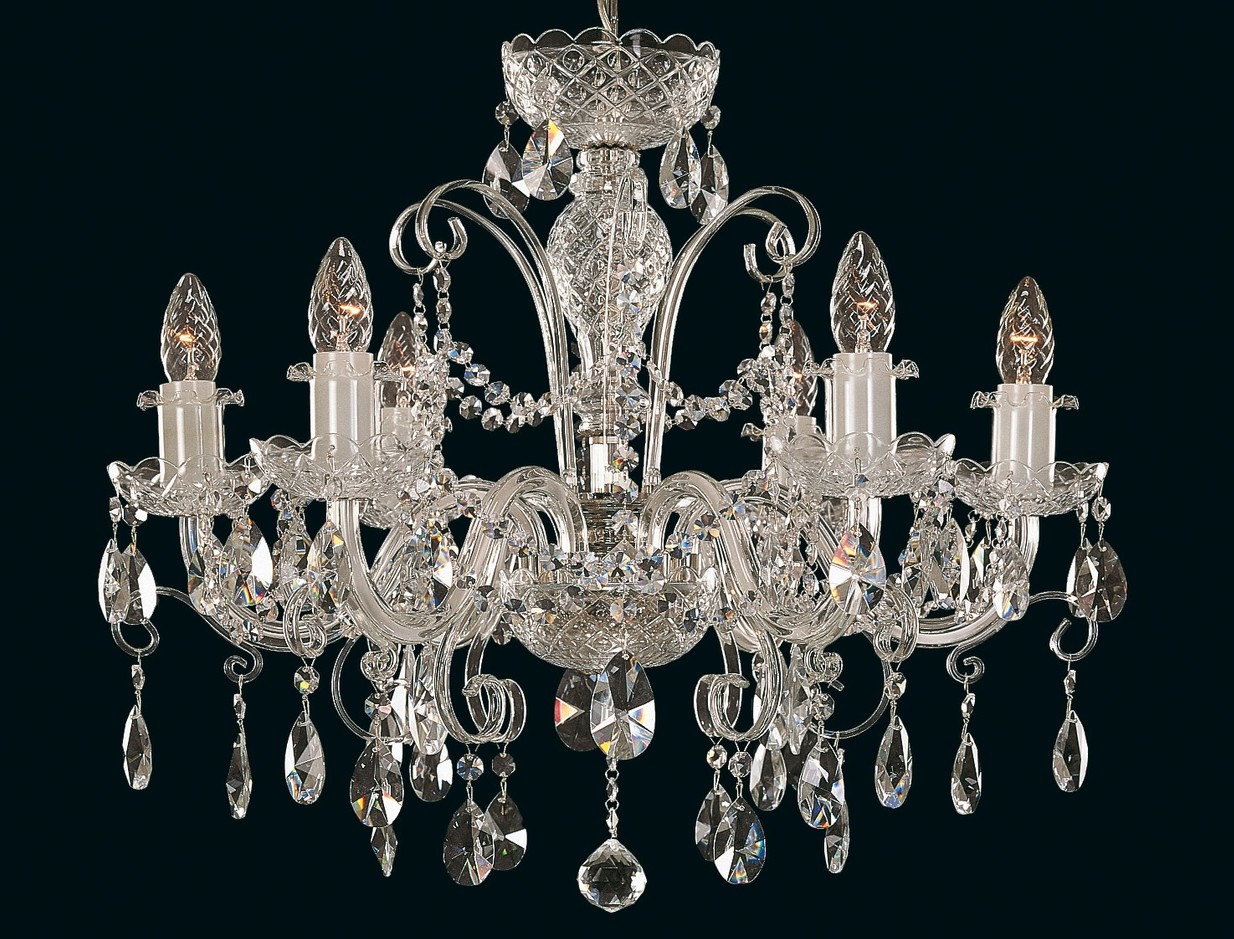 Genuine bohemian crystal chandelier clearance made in czechoslovakia