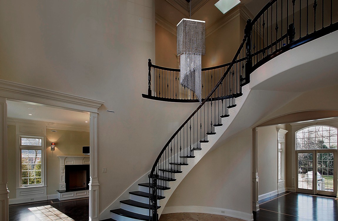 Staircase chandelier contemporary L433