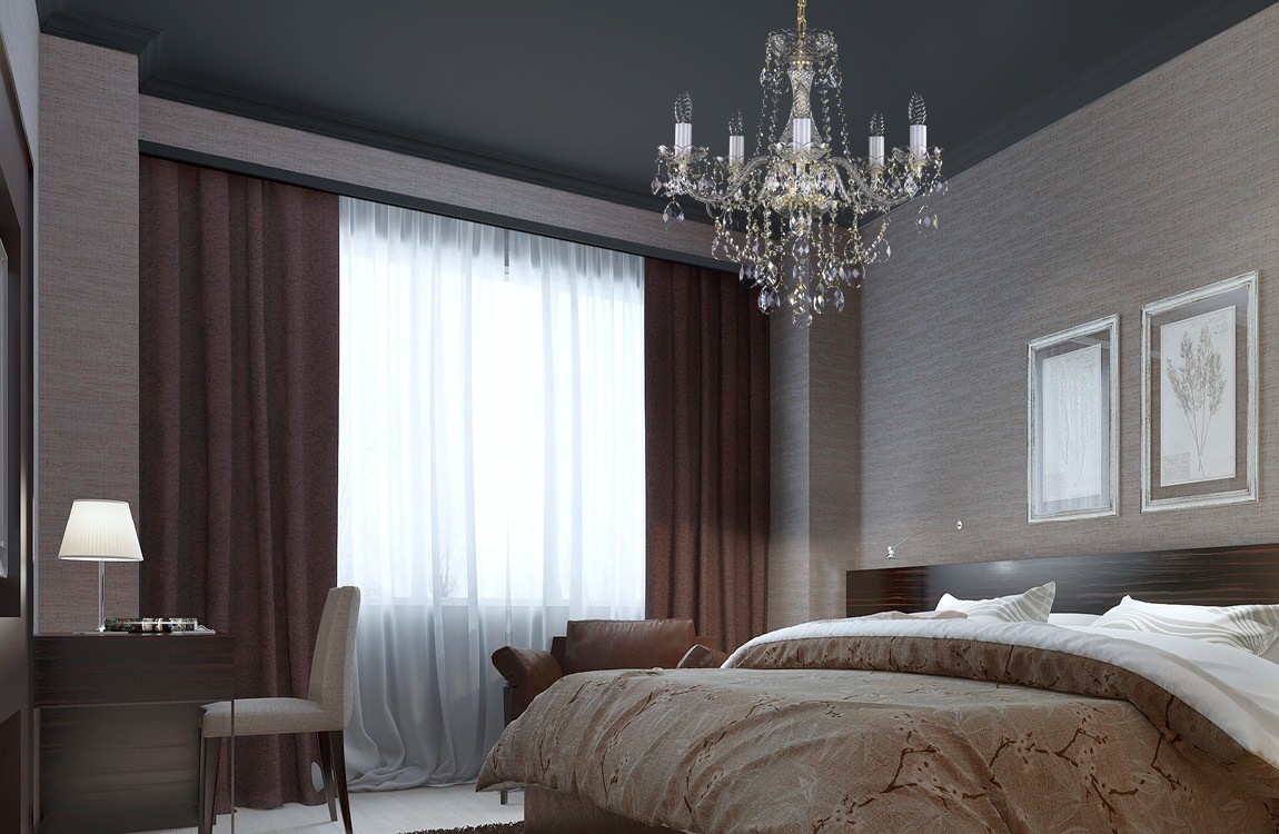 Crystal chandelier bedroom lighting L097