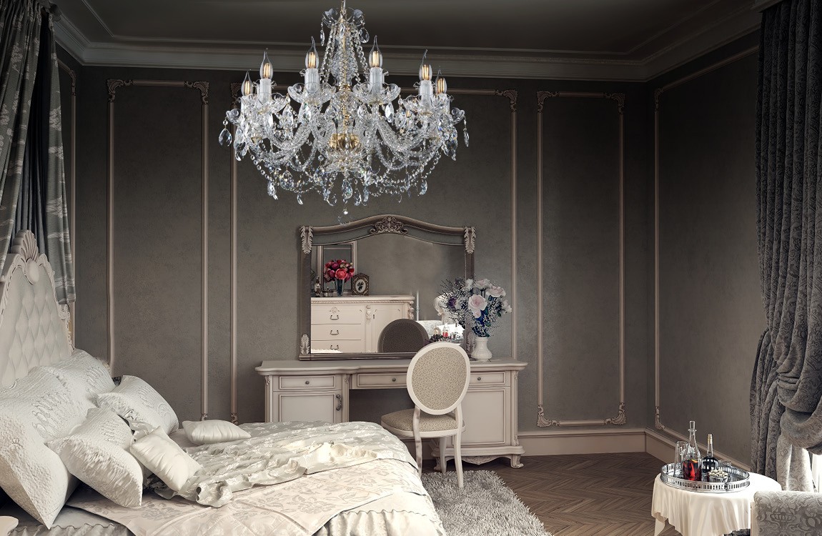 Traditional chandeliers for the bedroom EL1101201