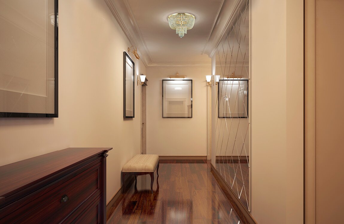 Crystal chandelier for hallways in urban style TX303000005