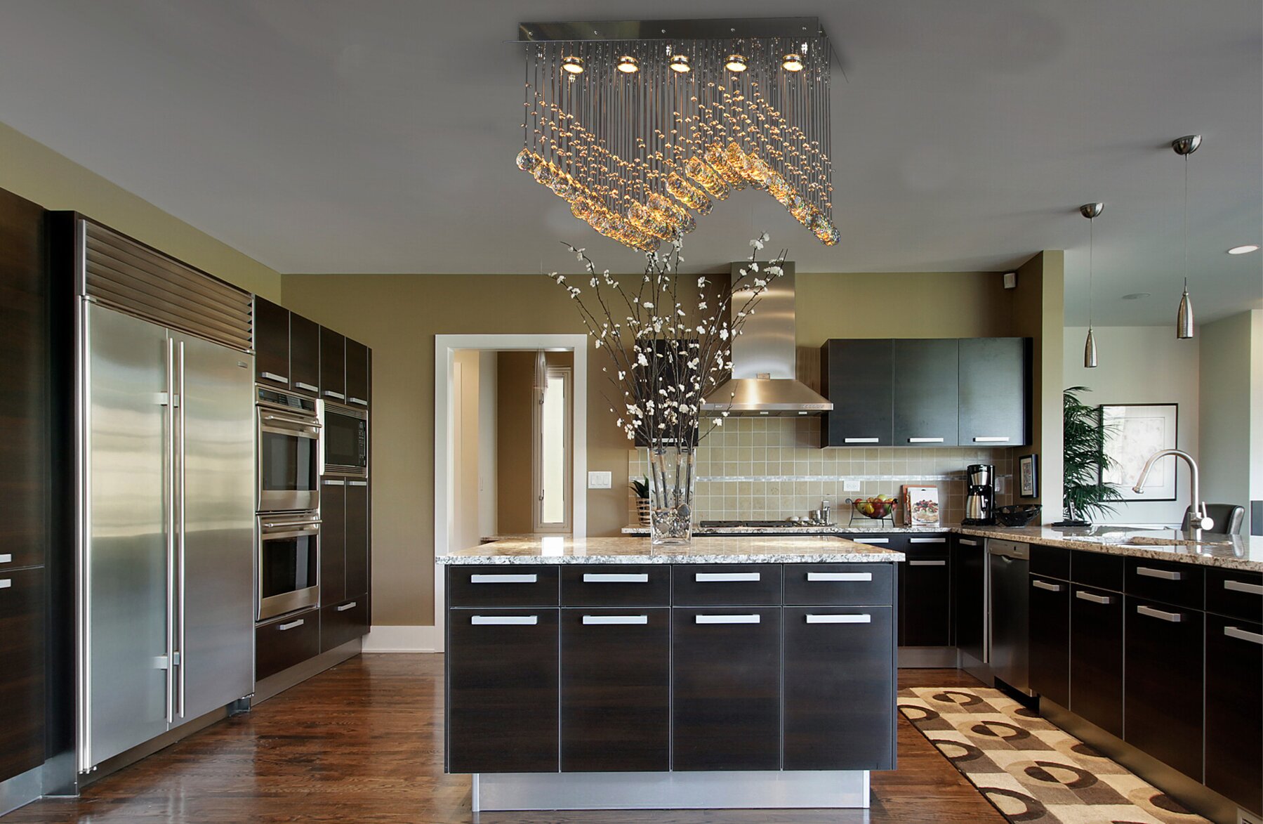 Kitchen and Dining Room Chandeliers and Ceiling Lights ATX1404777