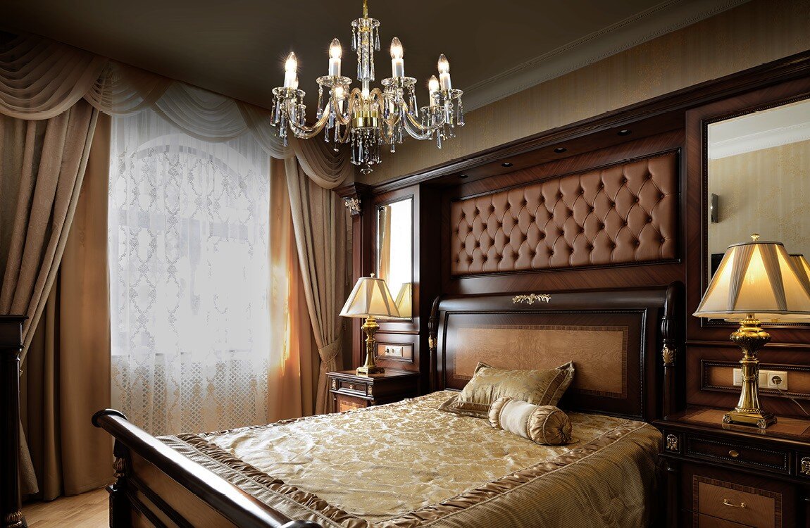 Bedroom in chateau style crystal chandelier LW507080100