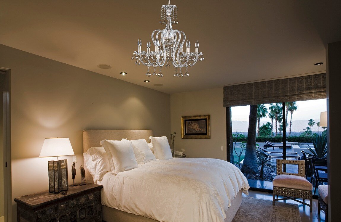 Bedroom in provance style crystal chandelier AL144