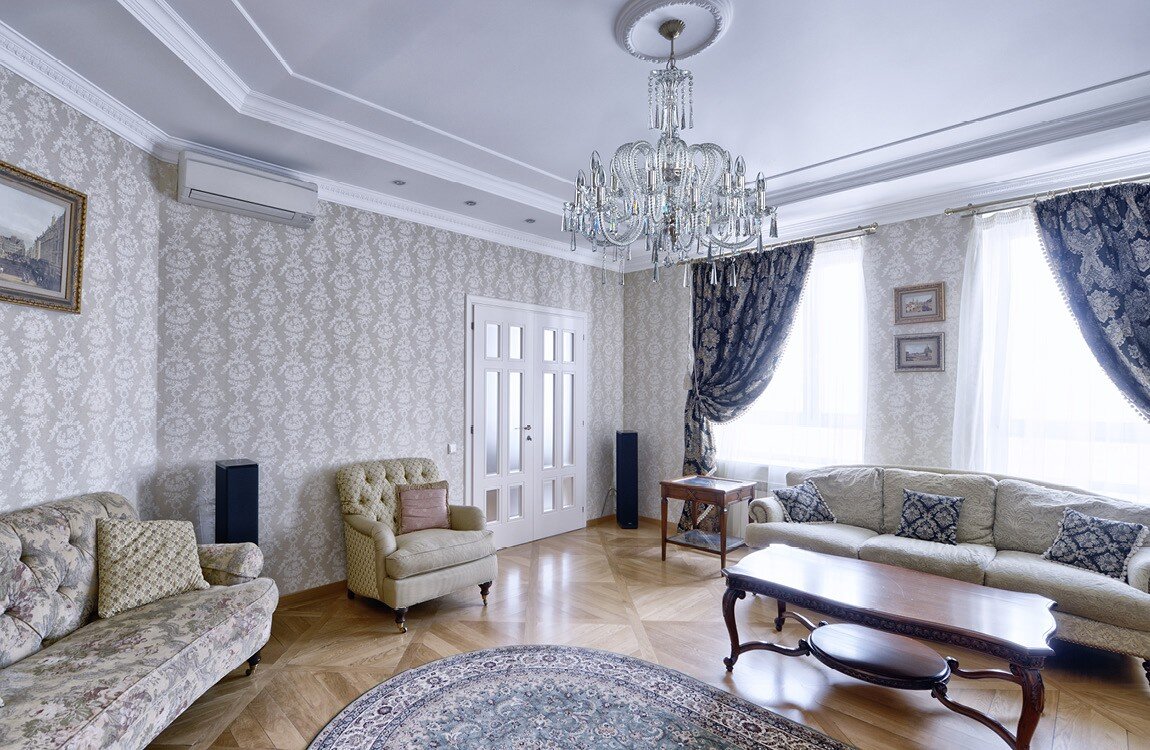 Lustr do obývacího pokoje v zámeckém stylu AL145