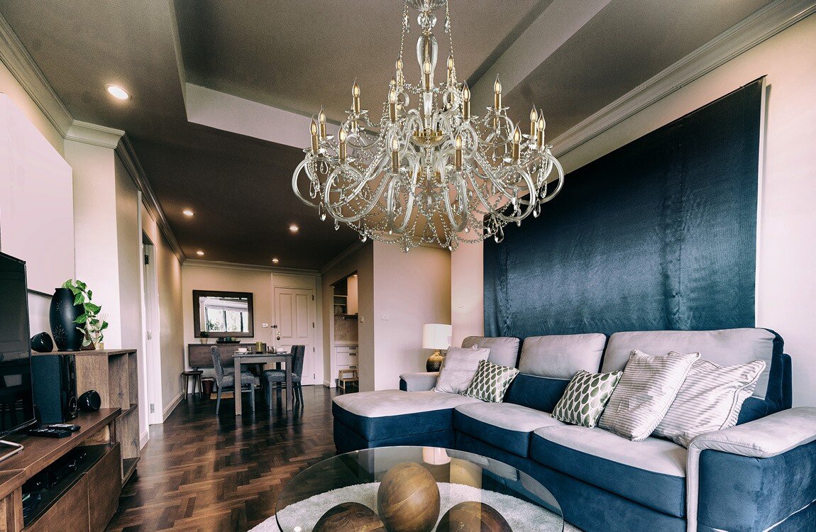 Large modern chandelier for living room in provance style EL21812+6+309