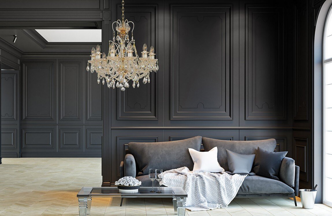 Living Room in glamour style Crystal Chandelier EL6301295