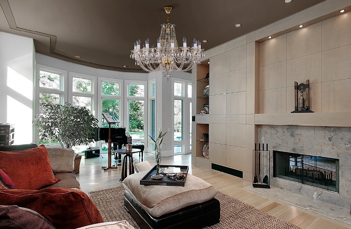 Living Room Crystal Chandeliers L021CE