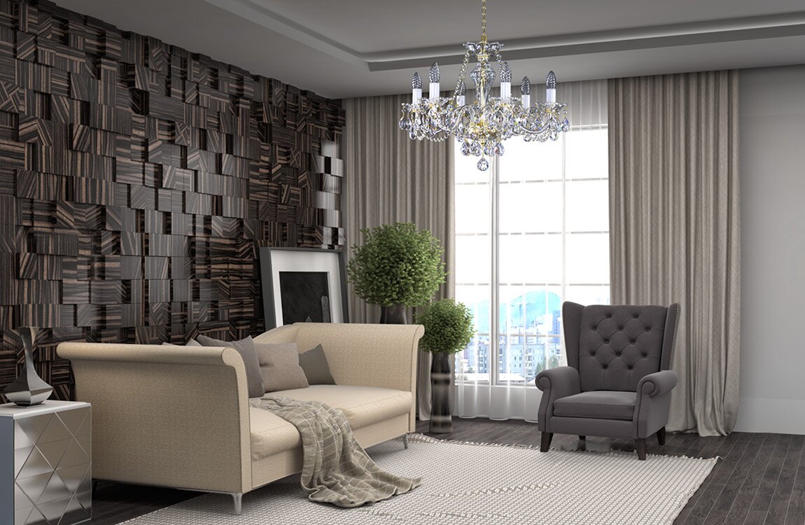 Living Room Crystal Chandeliers L032CE