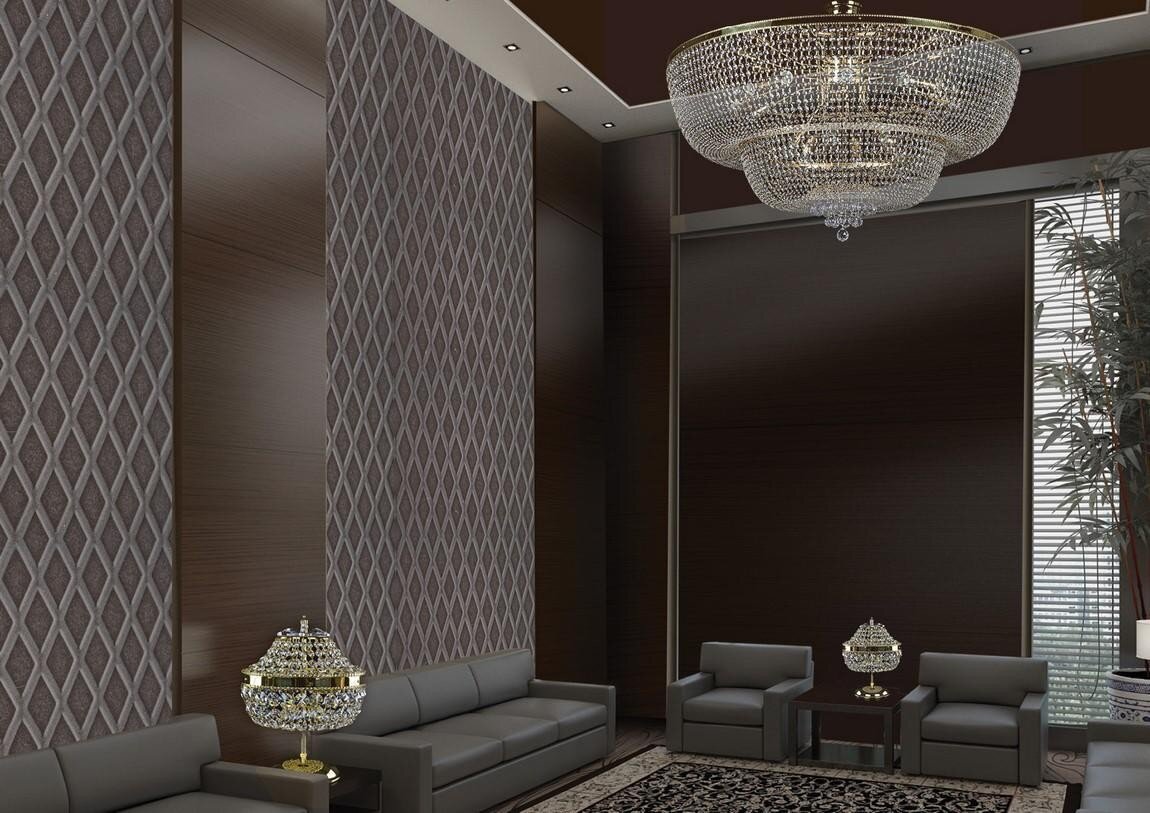 Living room crystal Chandelier in urban style L203CE