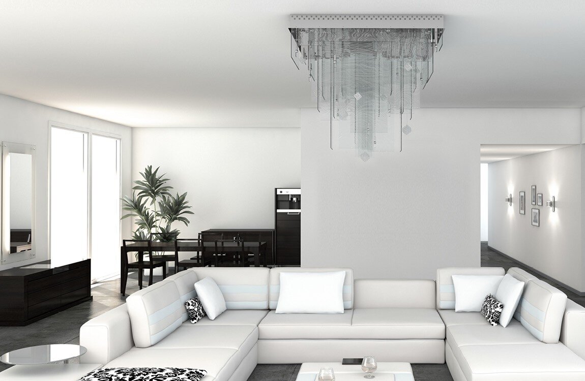 Moderní svítidlo do obývacího pokoje v moderním stylu  LV083