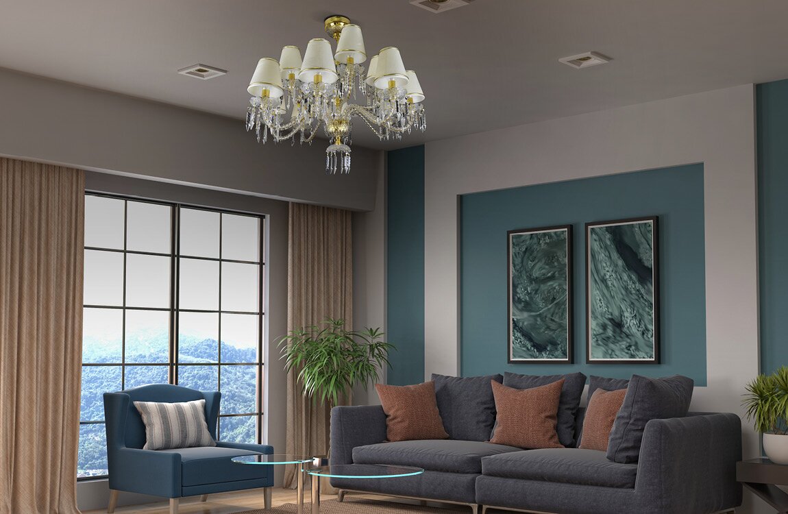 Modern chandelier for the living room in provance style LW511121200G